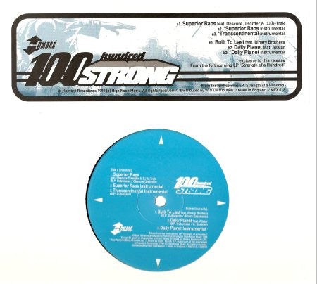 Hundred Strong - Superior Raps (12")