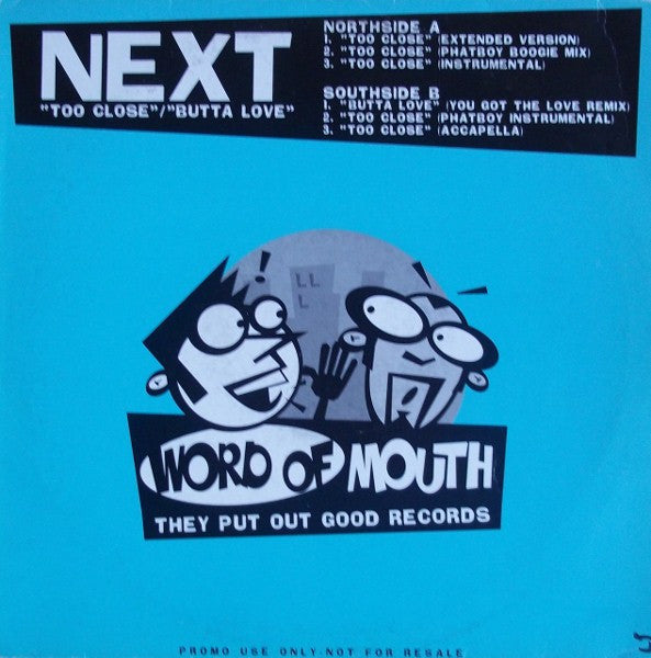 Next (2) - Too Close / Butta Love (12", Promo)