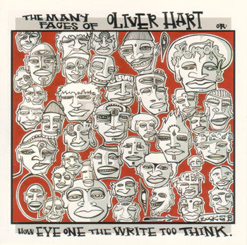 Oliver Hart - The Many Faces Of Oliver Hart, Or: How Eye One The Write Too Think (CD, Album)