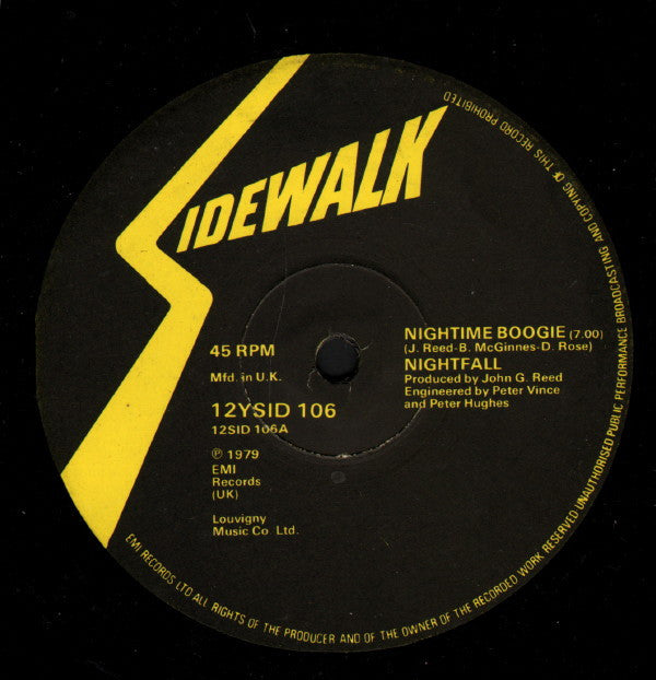 Nightfall (4) - Nightime Boogie (12")