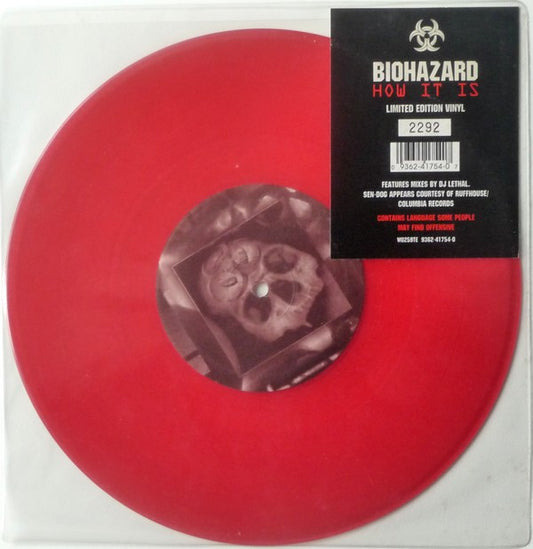 Biohazard - How It Is (10", Single, Ltd, Num, Red)