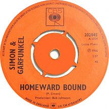 Simon & Garfunkel - Homeward Bound (7", Single, 4 P)