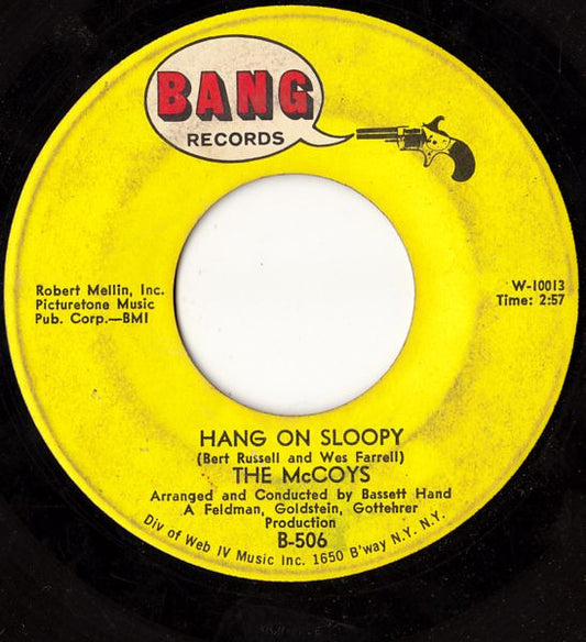 The McCoys - Hang On Sloopy / I Can't Explain It (7", Single)