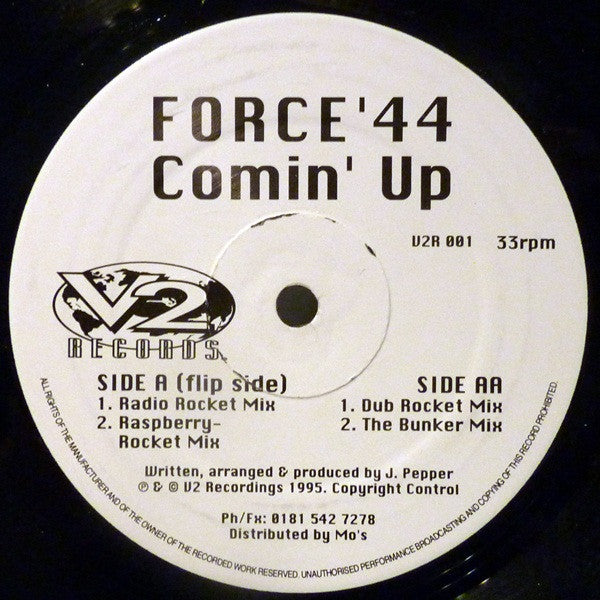 Force'44 - Comin' Up (12")