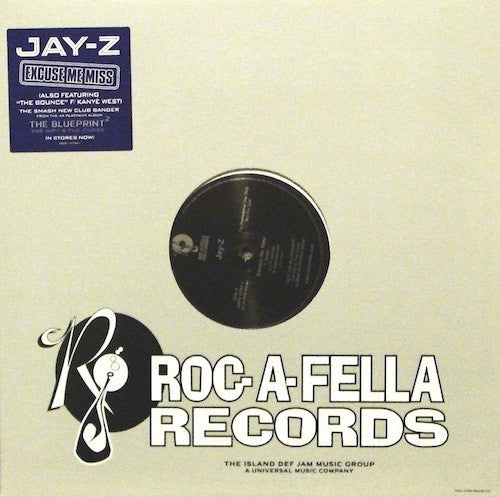 Jay-Z - Excuse Me Miss / The Bounce (12", Promo)