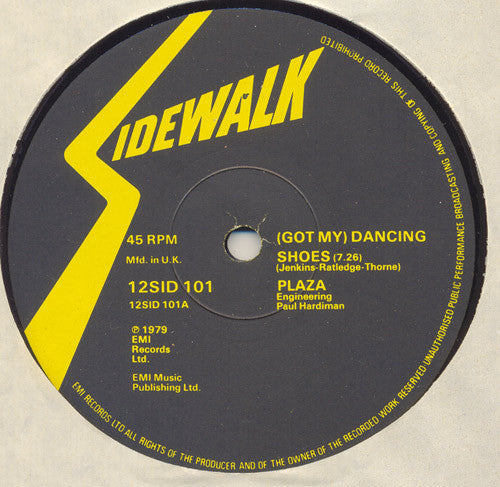 Plaza (4) - (Got My) Dancing Shoes (12", Single)