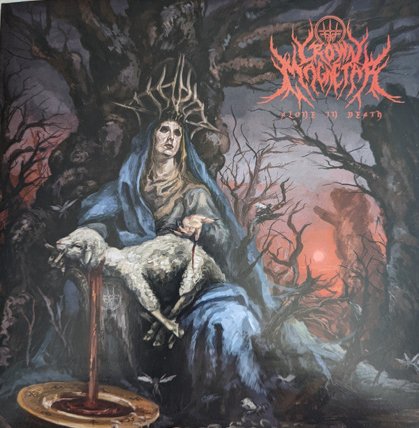 Crown Magnetar - Alone In Death  (12", EP, Red)