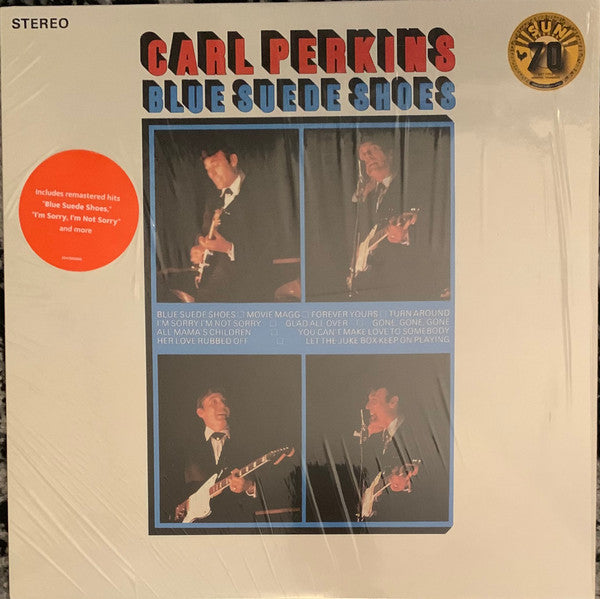 Carl Perkins - Blue Suede Shoes (LP, Comp)