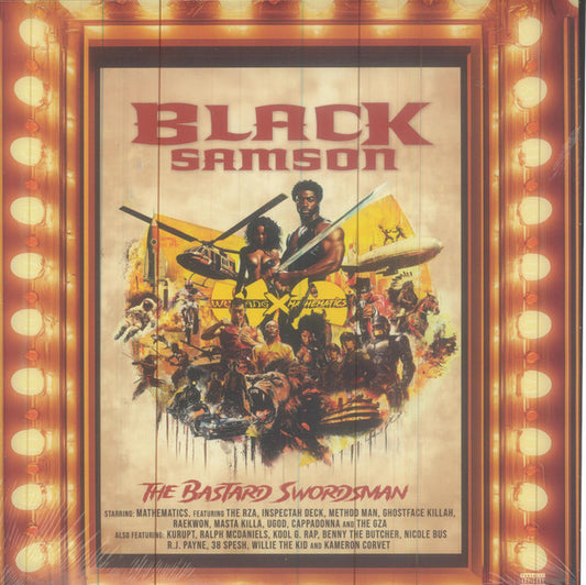 Wu-Tang* X Mathematics* - Black Samson, The Bastard Swordsman (LP, Album, 180)