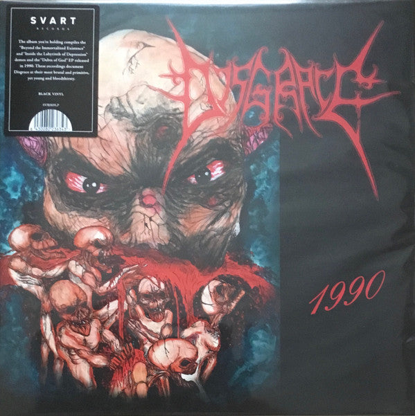 Disgrace (3) - 1990 (LP, Comp, Ltd, RE)