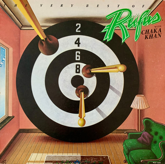Rufus With Chaka Khan* - The Very Best Of (LP, Comp, Glo)