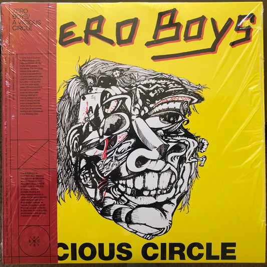 Zero Boys - Vicious Circle (LP, Album, RE, RM, Red)