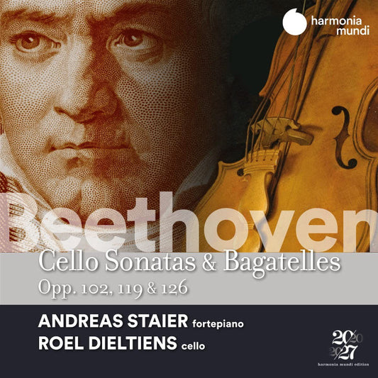 Beethoven*, Andreas Staier, Roel Dieltiens - Cello Sonatas & Bagatelles Opp. 102, 119 & 126 (CD)