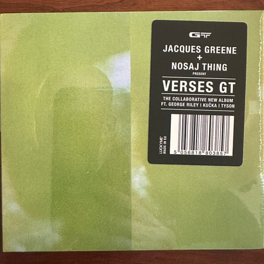 Jacques Greene + Nosaj Thing Present Verses GT - Verses GT (CD, Album)