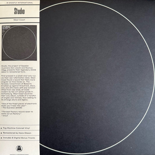 Studio (2) - West Coast (LP, Album, RE, RM, Fog)