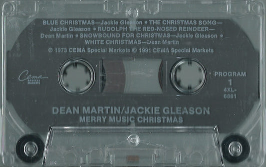 Dean Martin, Jackie Gleason - Merry Music Christmas (Cass, Comp)