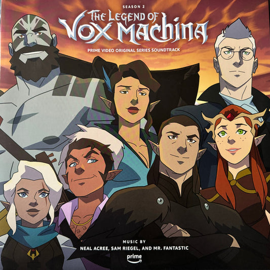 Neal Acree, Sam Riegel, Mr. Fantastic - The Legend Of Vox Machina: Season 2 (Prime Video Original Series Soundtrack) (2xLP, Album, Ltd, Gol)