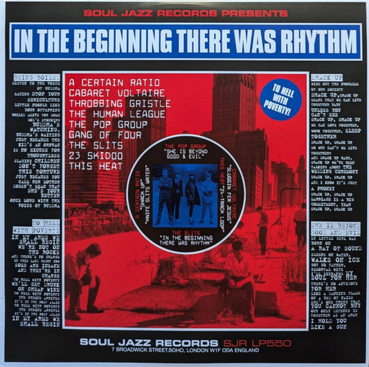 Various - In The Beginning There Was Rhythm (2xLP, Comp, Ltd, RE)