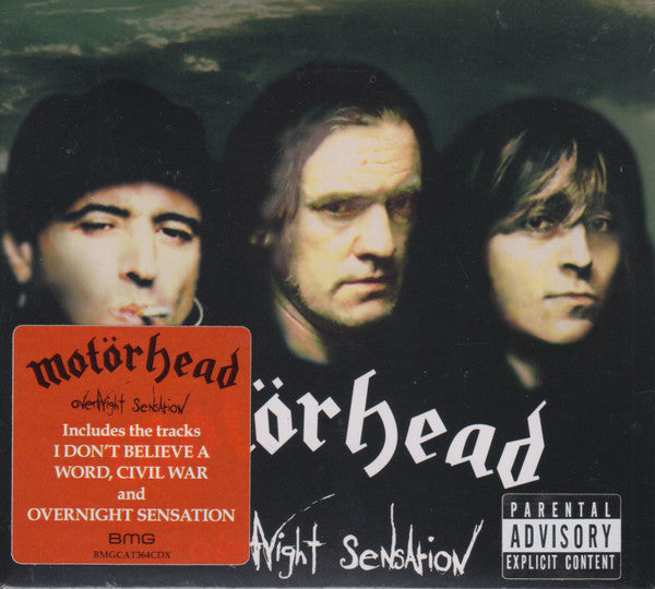 Motörhead - Overnight Sensation (CD, Album, RE, Dig)