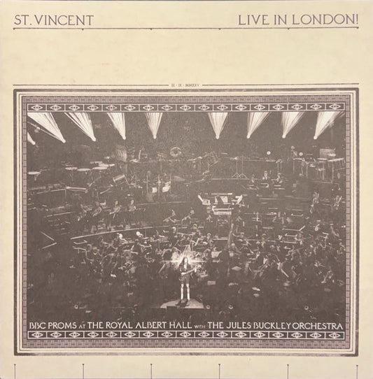 St. Vincent - Live In London! (2xLP, Album)