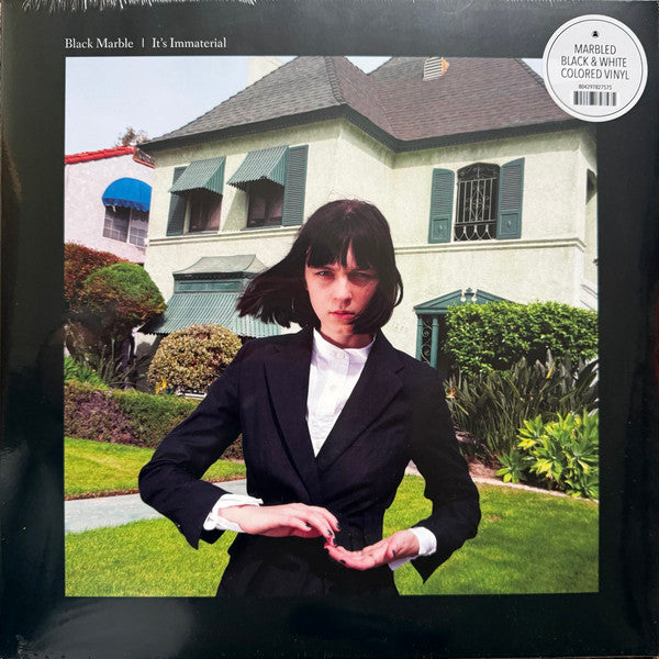Black Marble - It's Immaterial (LP, Album, Ltd, RE, Bla)