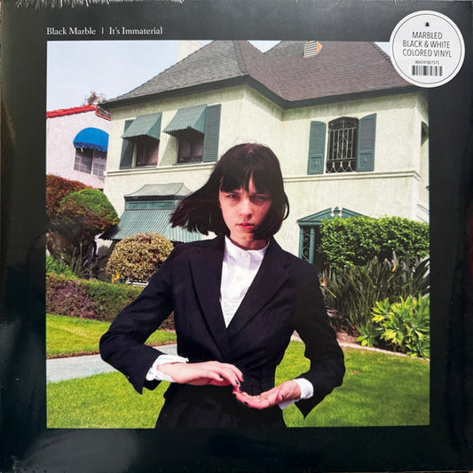 Black Marble - It's Immaterial (LP, Album, Ltd, RE, Bla)