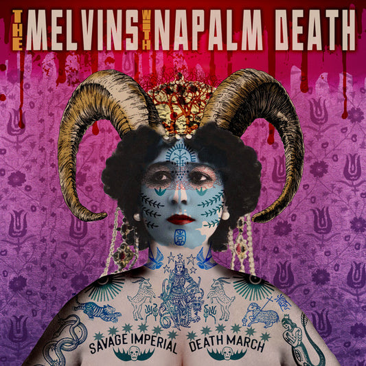 The Melvins* With Napalm Death - Savage Imperial Death March (LP, Ltd, Pur)