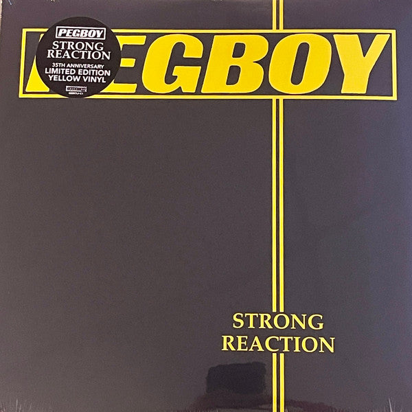 Pegboy - Strong Reaction (LP, Album, Ltd, RE, Yel)