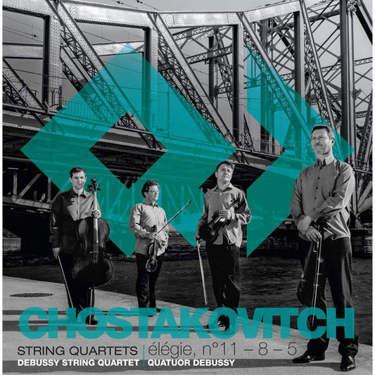 Chostakovich*, Quatuor Debussy - String Quartets │Élégie, No. 11-8-5 (CD)