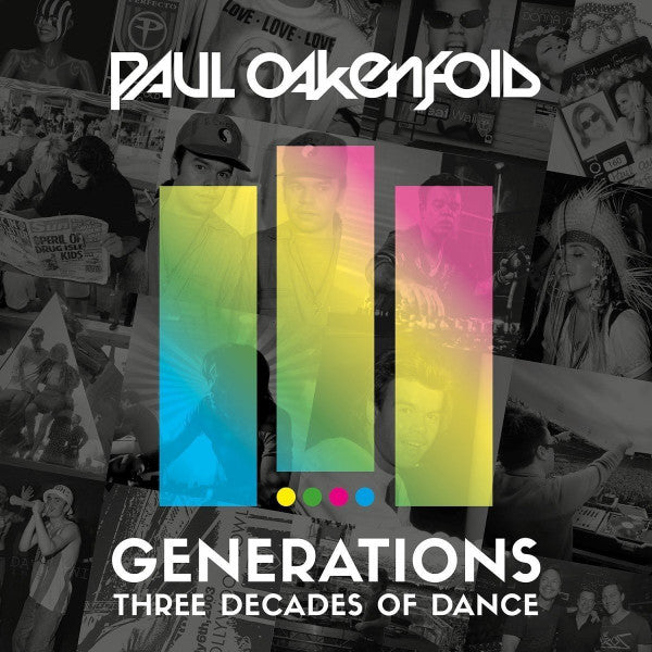 Paul Oakenfold - Generations - Three Decades Of Dance (3xCD, Comp, Mixed)