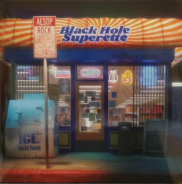 Aesop Rock - Black Hole Superette (2xLP, Album, Bla)