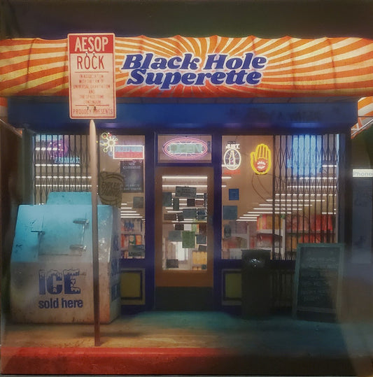Aesop Rock - Black Hole Superette (2xLP, Album, Bla)