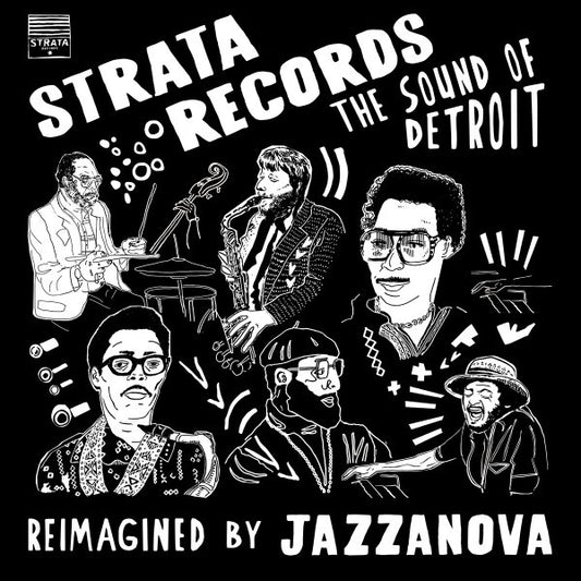Jazzanova - Strata Records (The Sound Of Detroit Reimagined By Jazzanova) (2xLP, Album)
