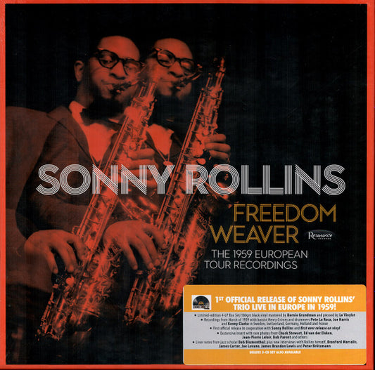 Sonny Rollins - Freedom Weaver (The 1959 European Tour Recordings) (4xLP, Comp, Mono + Box, RSD, Ltd, Num)