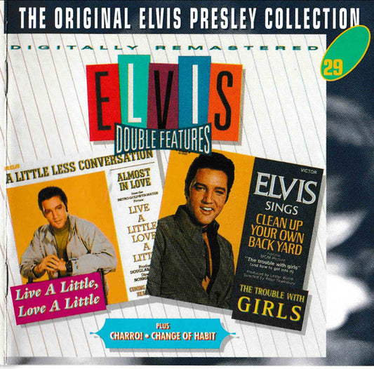 Elvis Presley - Live A Little, Love A Little & The Trouble With Girls & Charro! & Change Of Habit (CD, Comp, Dig)