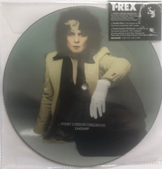 T. Rex - Funky London Childhood (7", Single, Pic)