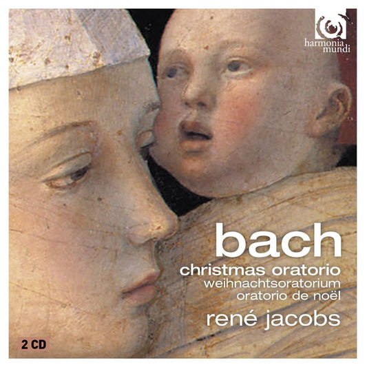 Bach* - René Jacobs - Christmas Oratorio - Weihnachtsoratorium - Oratorio De Noël (2xCD, RE)