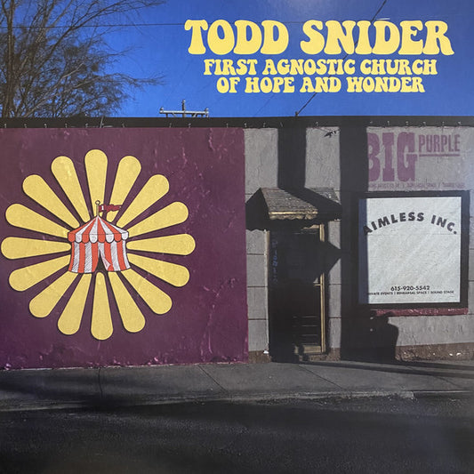 Todd Snider - First Agnostic Church Of Hope And Wonder (LP, Album)