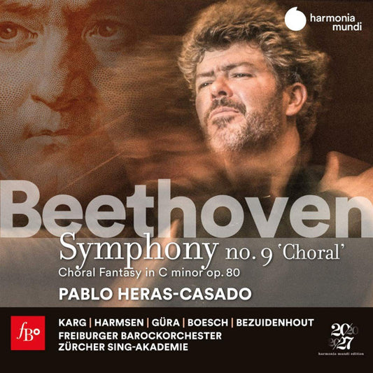 Beethoven*, Pablo Heras-Casado, Karg*, Harmsen*, Güra*, Boesch*, Freiburger Barockorchester, Zürcher Sing-Akademie - Symphony No. 9 'Choral'; Choral Fantasy (2xCD, Album)