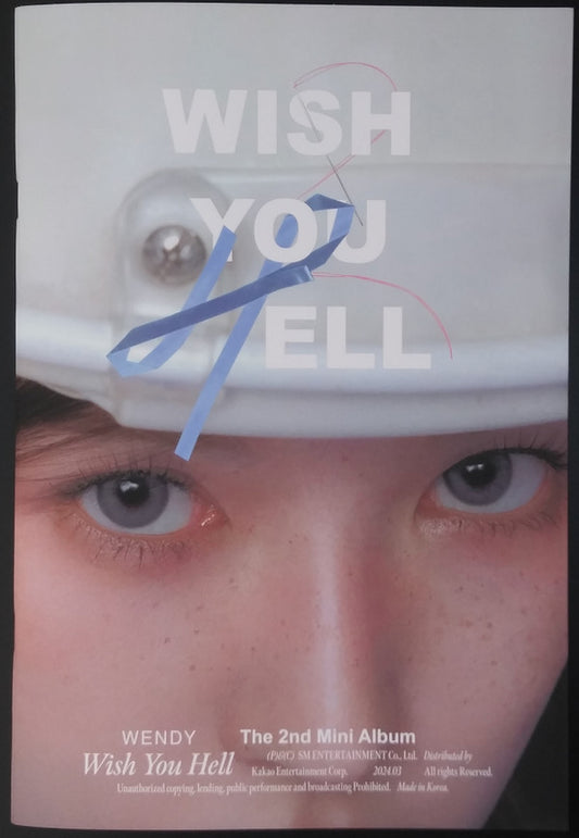 Wendy (54) - Wish You Hell (CD, MiniAlbum, Pho)