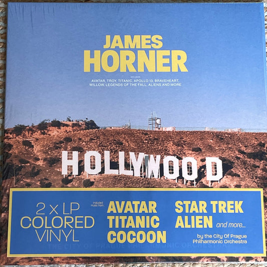 James Horner, The City of Prague Philharmonic Orchestra - James Horner Hollywood Story (2xLP, Comp, Tra)