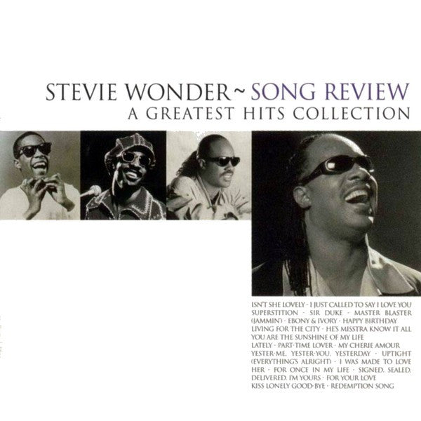 Stevie Wonder - Song Review - A Greatest Hits Collection (CD, Comp)