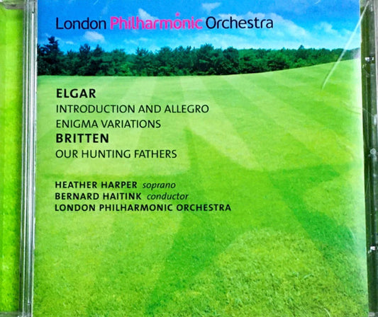 London Philharmonic Orchestra, Heather Harper, Bernard Haitink, Elgar*, Britten* - Introduction And Allegro - Enigma Variations - Our Hunting Fathers (CD, Album)