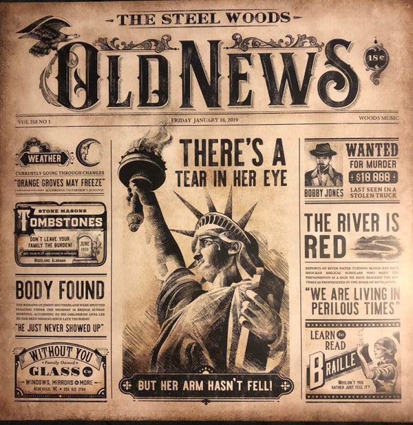 The Steel Woods - Old News (2xLP, Album)