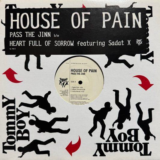 House Of Pain - Pass The Jinn / Heart Full Of Sorrow (12", Single, Promo)