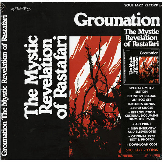 Count Ossie & The Mystic Revelation Of Rastafari* - Grounation (3xLP, RE + 7", Single + Box, Dlx, Ltd)