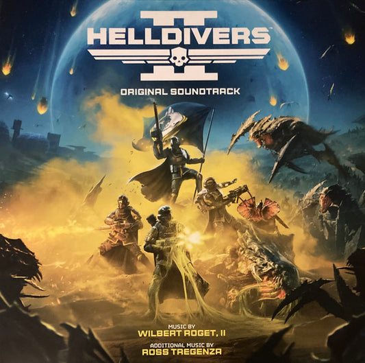 Wilbert Roget, II, Ross Tregenza - Helldivers 2 Original Soundtrack (LP, Album, Yel)