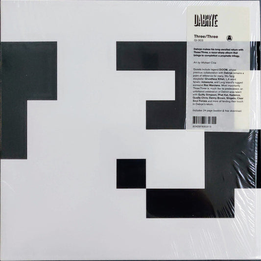 Dabrye - Three/Three (2xLP, Album)