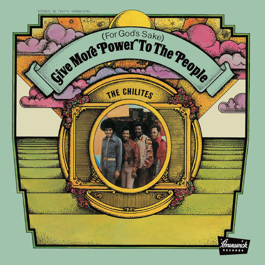 The Chi-Lites - (For God's Sake) Give More Power To The People (LP, Album, RE)