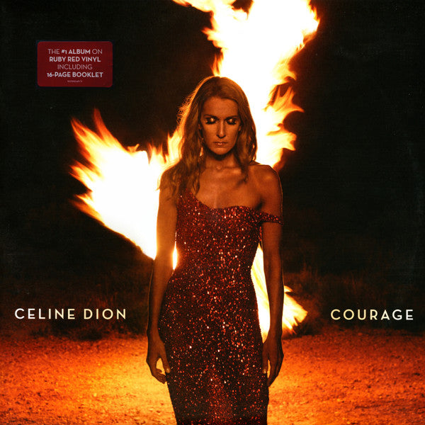 Celine Dion* - Courage (2xLP, Album, Ltd, Rub)